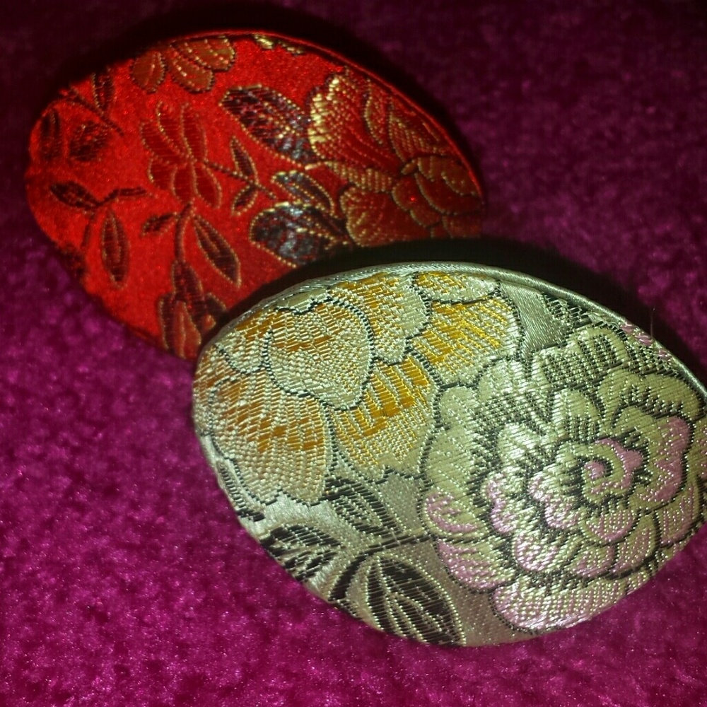 Silk Jewelry Case Accessory Rare New Necklace Earrings Mother's Day Gift 🇺🇦
